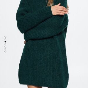 Mango almost new sweater dress